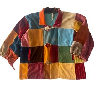 Vintage | Patchwork Jacket of Many Colors